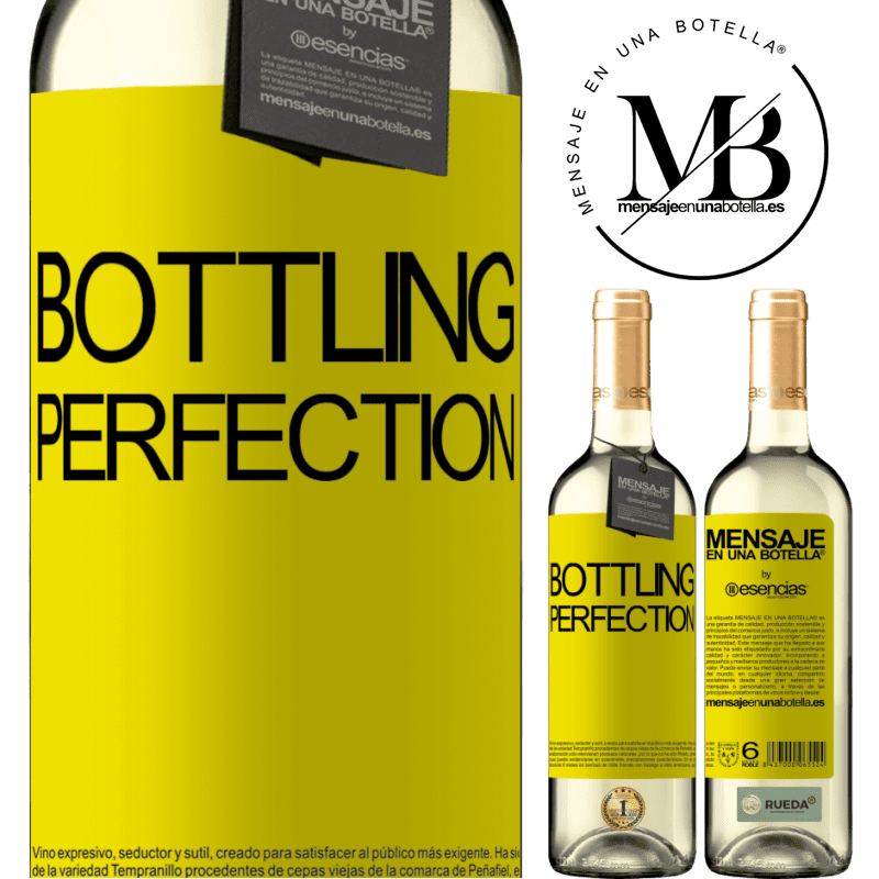 «Bottling perfection» WHITEエディション