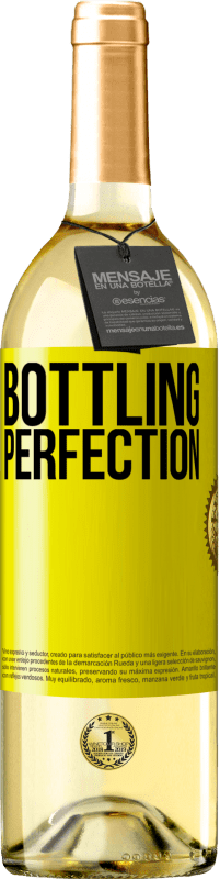 «Bottling perfection» Édition WHITE
