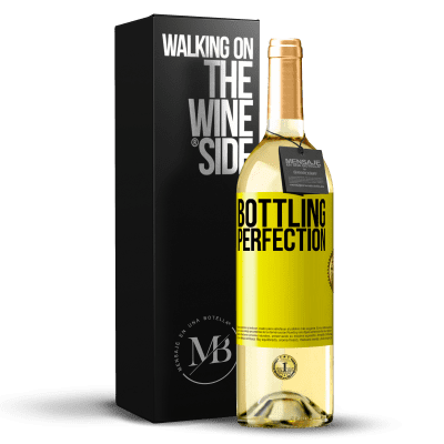 «Bottling perfection» Edición WHITE