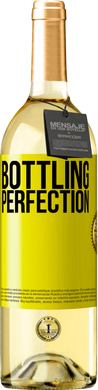 29,95 € | Weißwein WHITE Ausgabe Bottling perfection Gelbes Etikett. Anpassbares Etikett Junger Wein Ernte 2025 Verdejo
