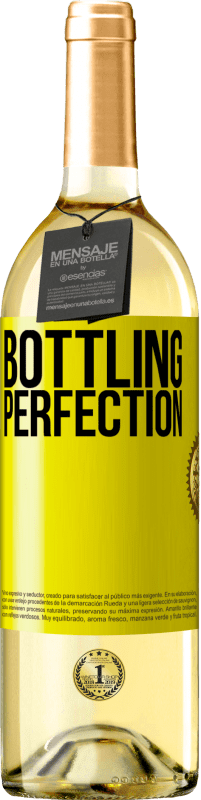 29,95 € | Vino bianco Edizione WHITE Bottling perfection Etichetta Gialla. Etichetta personalizzabile Vino giovane Raccogliere 2023 Verdejo