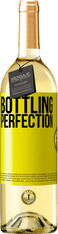 29,95 € | Vinho branco Edição WHITE Bottling perfection Etiqueta Amarela. Etiqueta personalizável Vinho jovem Colheita 2023 Verdejo