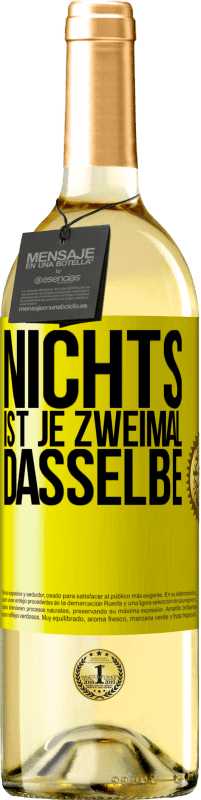 29,95 € | Weißwein WHITE Ausgabe Nichts ist je zweimal dasselbe Gelbes Etikett. Anpassbares Etikett Junger Wein Ernte 2024 Verdejo