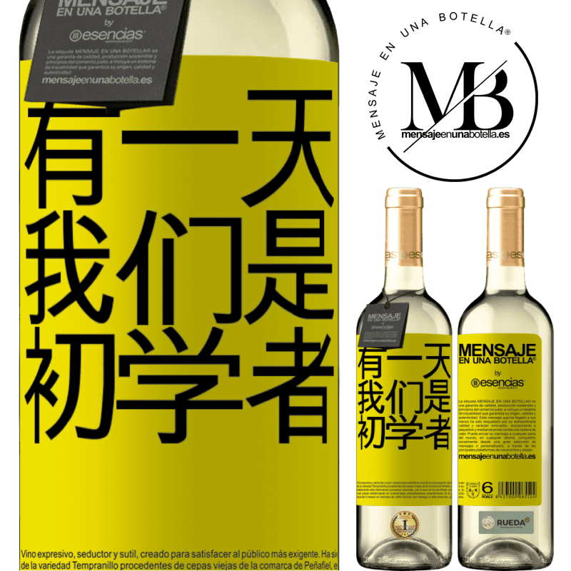 «有一天我们是初学者» WHITE版