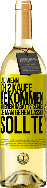 29,95 € Kostenloser Versand | Weißwein WHITE Ausgabe Und wenn ich 2 kaufe, bekommen ich einen Rabatt? Kunden, die man gehen lassen sollte Gelbes Etikett. Anpassbares Etikett Junger Wein Ernte 2025 Verdejo