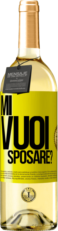 «Mi vuoi sposare?» Edizione WHITE