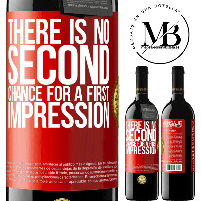 39,95 € Free Shipping | Red Wine RED Edition MBE Reserve There is no second chance for a first impression Red Label. Customizable label Reserve 12 Months Harvest 2014 Tempranillo