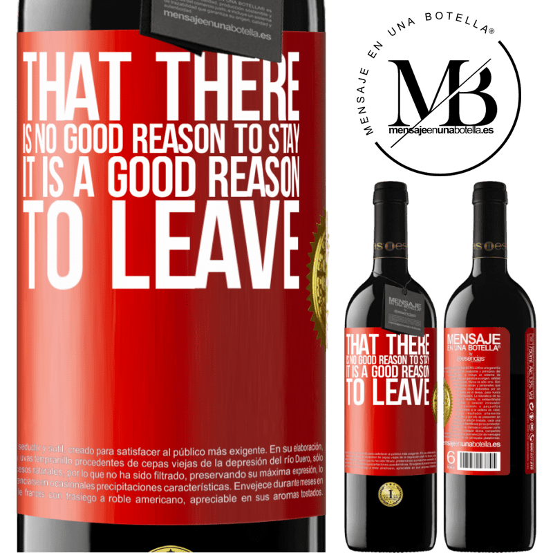 24,95 € Free Shipping | Red Wine RED Edition Crianza 6 Months That there is no good reason to stay, it is a good reason to leave Red Label. Customizable label Aging in oak barrels 6 Months Harvest 2019 Tempranillo