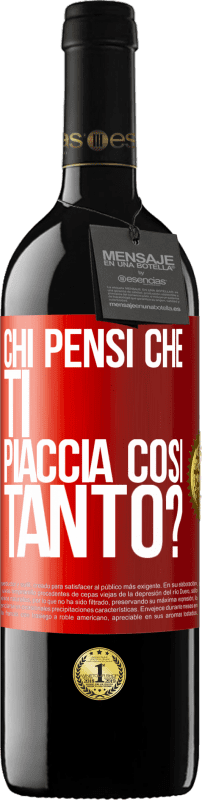 39,95 € Spedizione Gratuita | Vino rosso Edizione RED MBE Riserva chi pensi che ti piaccia così tanto? Etichetta Rossa. Etichetta personalizzabile Riserva 12 Mesi Raccogliere 2016 Tempranillo