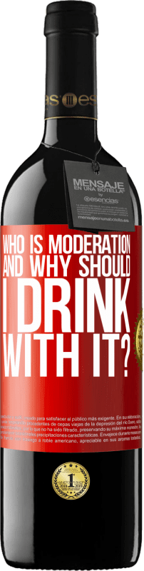 Бесплатная доставка | Красное вино Издание RED MBE Бронировать кто такой модератор и зачем мне пить с ним? Красная метка. Настраиваемая этикетка Бронировать 12 Месяцы Урожай 2016 Tempranillo