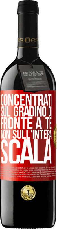 39,95 € | Vino rosso Edizione RED MBE Riserva Concentrati sul gradino di fronte a te, non sull'intera scala Etichetta Rossa. Etichetta personalizzabile Riserva 12 Mesi Raccogliere 2015 Tempranillo