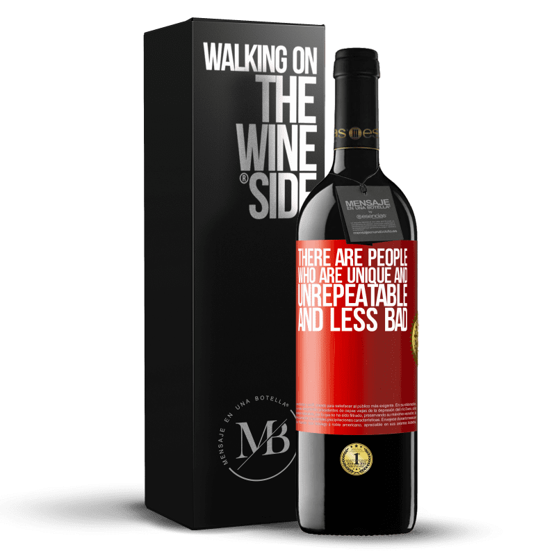 39,95 € Free Shipping | Red Wine RED Edition MBE Reserve There are people who are unique and unrepeatable. And less bad Red Label. Customizable label Reserve 12 Months Harvest 2013 Tempranillo