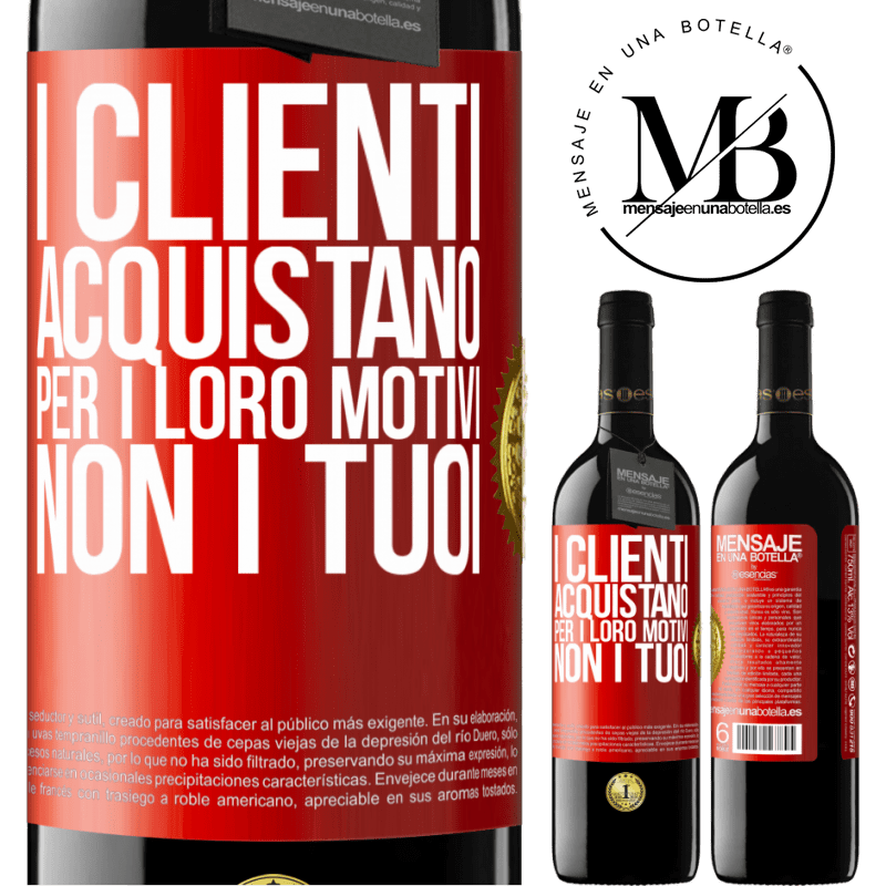 39,95 € Spedizione Gratuita | Vino rosso Edizione RED MBE Riserva I clienti acquistano per i loro motivi, non i tuoi Etichetta Rossa. Etichetta personalizzabile Riserva 12 Mesi Raccogliere 2014 Tempranillo