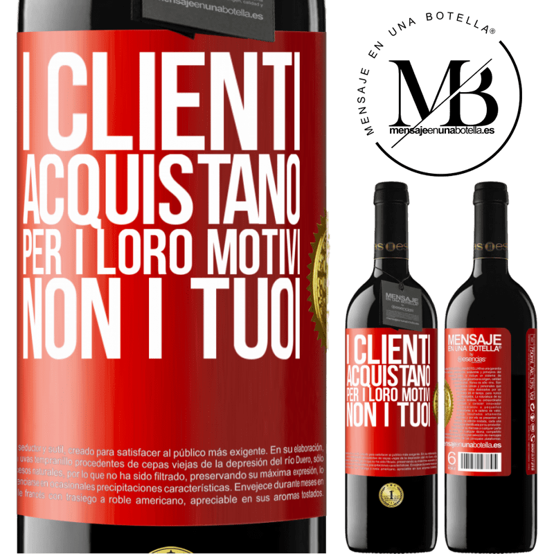 39,95 € Spedizione Gratuita | Vino rosso Edizione RED MBE Riserva I clienti acquistano per i loro motivi, non i tuoi Etichetta Rossa. Etichetta personalizzabile Riserva 12 Mesi Raccogliere 2016 Tempranillo