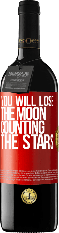 39,95 € | 赤ワイン REDエディション MBE 予約する あなたは星を数える月を失う 赤いタグ. カスタマイズ可能なラベル 予約する 12 月 収穫 2014 Tempranillo