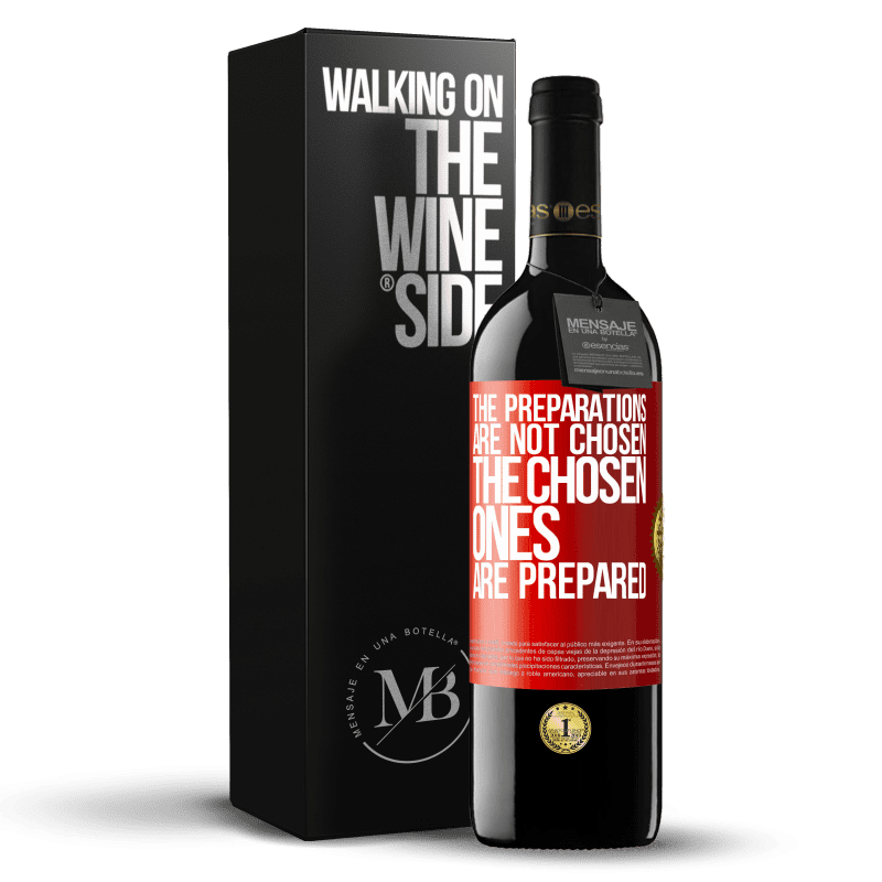29,95 € Free Shipping | Red Wine RED Edition Crianza 6 Months The preparations are not chosen, the chosen ones are prepared Red Label. Customizable label Aging in oak barrels 6 Months Harvest 2019 Tempranillo