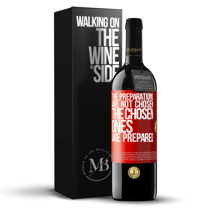 39,95 € Free Shipping | Red Wine RED Edition MBE Reserve The preparations are not chosen, the chosen ones are prepared Red Label. Customizable label Reserve 12 Months Harvest 2015 Tempranillo