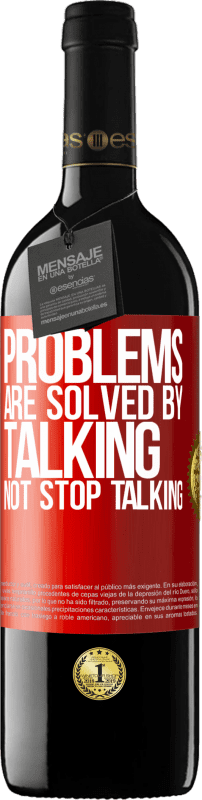 «Problems are solved by talking, not stop talking» RED Edition MBE Reserve