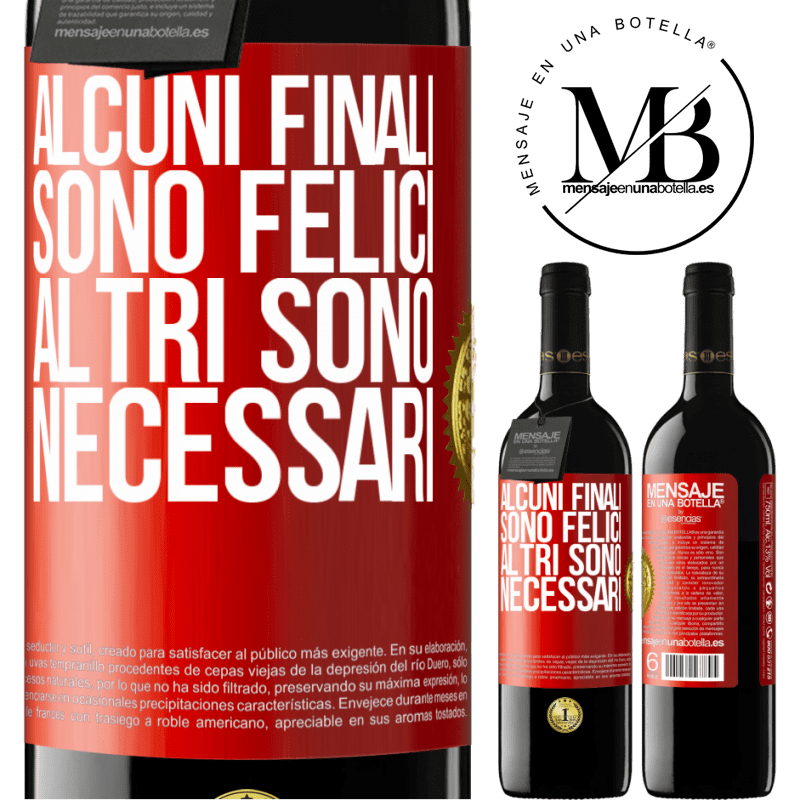 39,95 € Spedizione Gratuita | Vino rosso Edizione RED MBE Riserva Alcuni finali sono felici. Altri sono necessari Etichetta Rossa. Etichetta personalizzabile Riserva 12 Mesi Raccogliere 2015 Tempranillo
