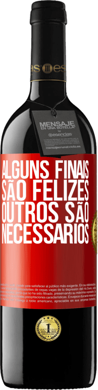 39,95 € | Vinho tinto Edição RED MBE Reserva Alguns finais são felizes. Outros são necessários Etiqueta Vermelha. Etiqueta personalizável Reserva 12 Meses Colheita 2016 Tempranillo