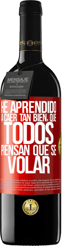 «Ich habe gelernt, so gut zu fallen, dass jeder denkt, ich könnte fliegen» RED Ausgabe MBE Reserve