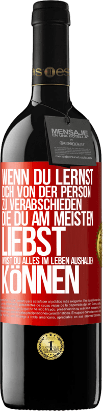 «Wenn du lernst, dich von der Person zu verabschieden, die du am meisten liebst, wirst du alles im Leben aushalten können» RED Ausgabe MBE Reserve