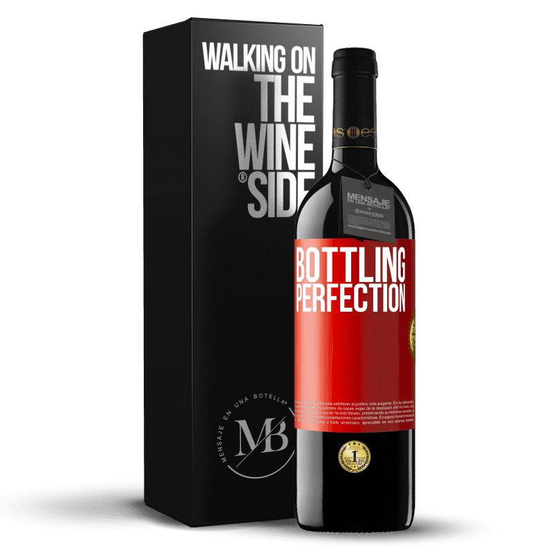 29,95 € Free Shipping | Red Wine RED Edition Crianza 6 Months Bottling perfection Red Label. Customizable label Aging in oak barrels 6 Months Harvest 2019 Tempranillo