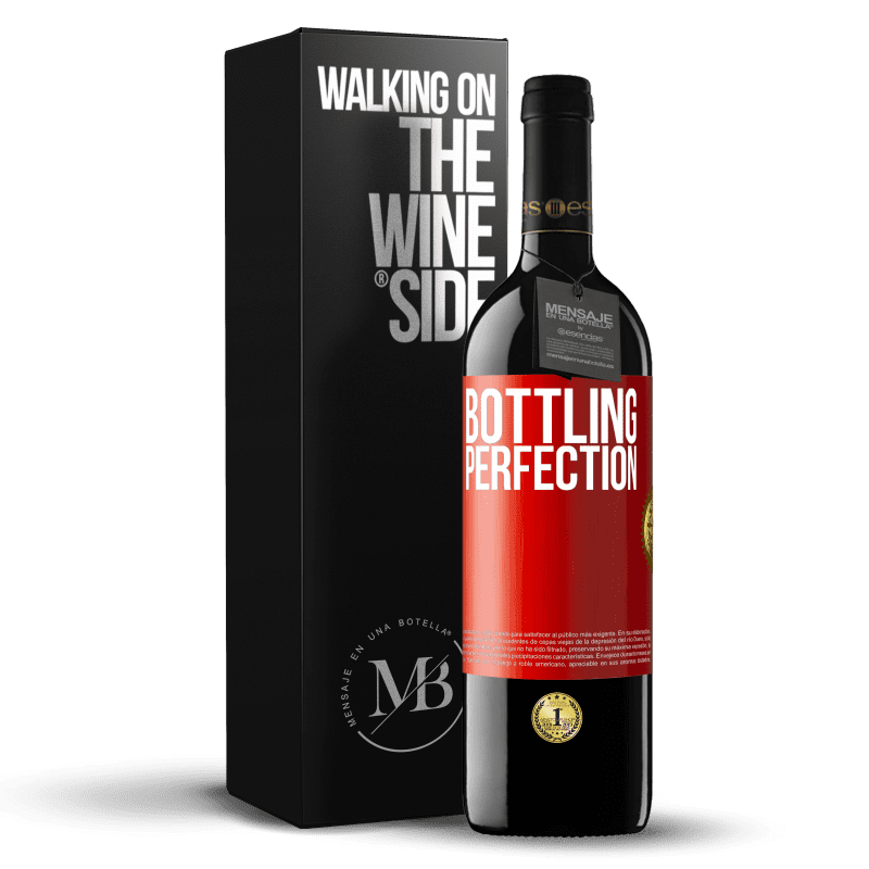 39,95 € Free Shipping | Red Wine RED Edition MBE Reserve Bottling perfection Red Label. Customizable label Reserve 12 Months Harvest 2015 Tempranillo