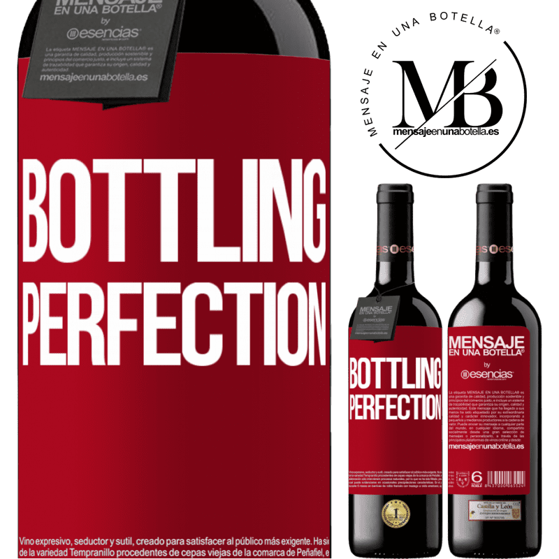 «Bottling perfection» Édition RED MBE Réserve