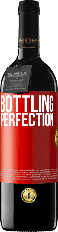 39,95 € | Vino Tinto Edición RED MBE Reserva Bottling perfection Etiqueta Roja. Etiqueta personalizable Reserva 12 Meses Cosecha 2016 Tempranillo