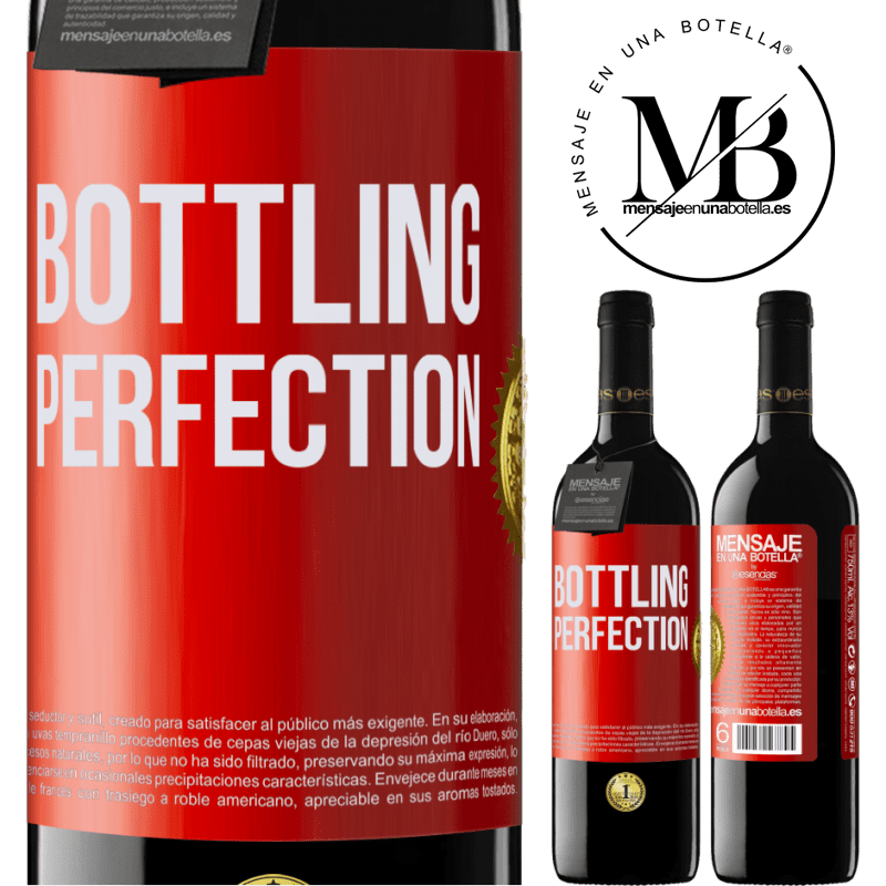 39,95 € Kostenloser Versand | Rotwein RED Ausgabe MBE Reserve Bottling perfection Rote Markierung. Anpassbares Etikett Reserve 12 Monate Ernte 2015 Tempranillo