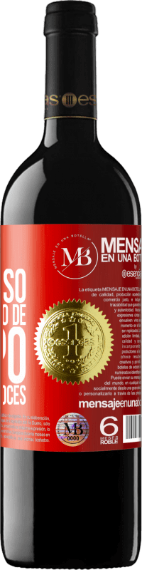 «Tudo que eu preciso é de um pouco de tempo e muitos de vocês» Edição RED MBE Reserva