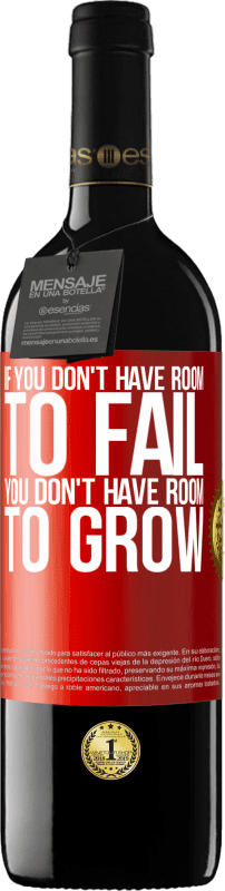 «If you don't have room to fail, you don't have room to grow» RED Edition MBE Reserve