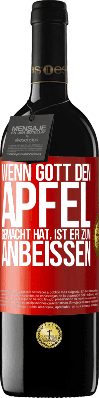 «Wenn Gott den Apfel gemacht hat, ist er zum Anbeißen» RED Ausgabe MBE Reserve