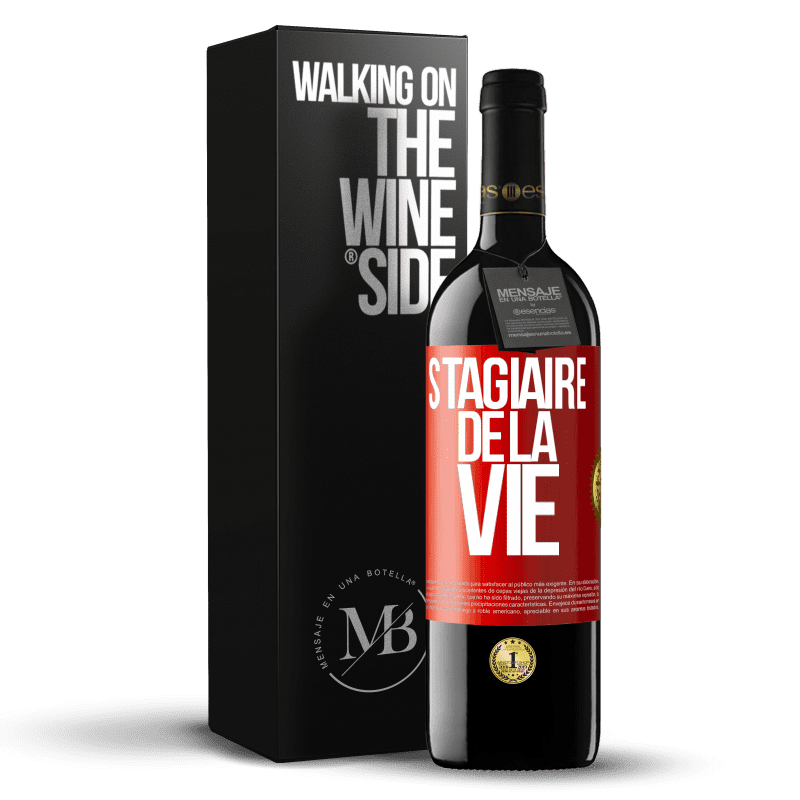 39,95 € Envoi gratuit | Vin rouge Édition RED MBE Réserve Stagiaire de la vie Étiquette Rouge. Étiquette personnalisable Réserve 12 Mois Récolte 2015 Tempranillo