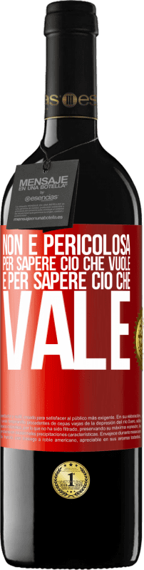 39,95 € | Vino rosso Edizione RED MBE Riserva Non è pericolosa per sapere ciò che vuole, è per sapere ciò che vale Etichetta Rossa. Etichetta personalizzabile Riserva 12 Mesi Raccogliere 2014 Tempranillo