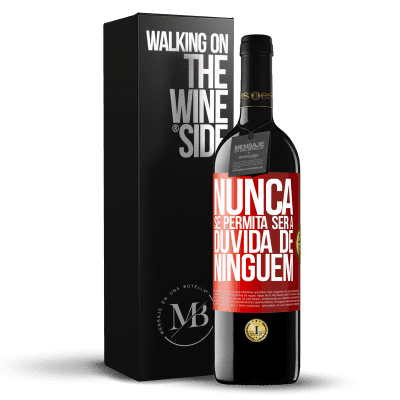 «Nunca se permita ser a dúvida de ninguém» Edição RED MBE Reserva