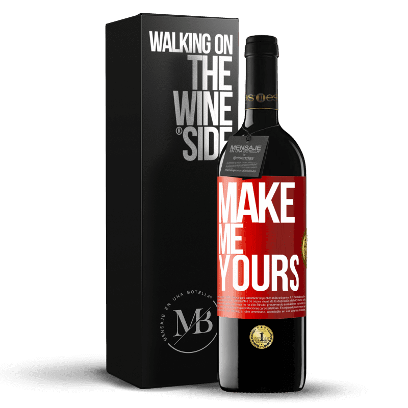 29,95 € Free Shipping | Red Wine RED Edition Crianza 6 Months Make me yours Red Label. Customizable label Aging in oak barrels 6 Months Harvest 2020 Tempranillo