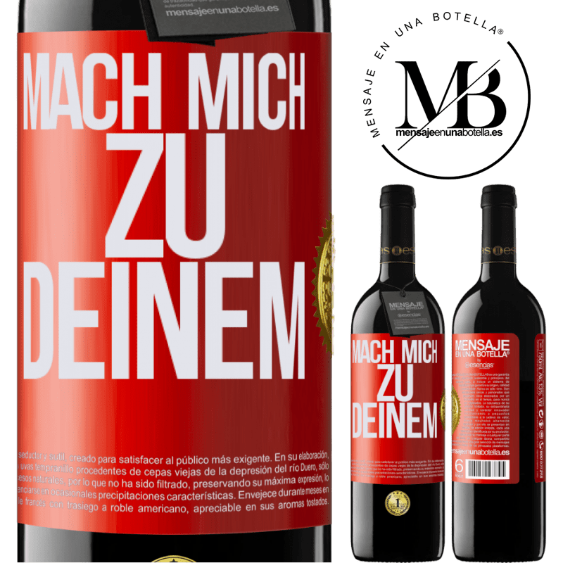 39,95 € Kostenloser Versand | Rotwein RED Ausgabe MBE Reserve Mach mich Deinen Rote Markierung. Anpassbares Etikett Reserve 12 Monate Ernte 2015 Tempranillo