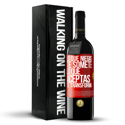 «Lo que niegas te somete. Lo que aceptas te transforma» Edición RED MBE Reserva