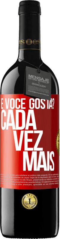39,95 € Envio grátis | Vinho tinto Edição RED MBE Reserva e você gosta? Cada vez mais Etiqueta Vermelha. Etiqueta personalizável Reserva 12 Meses Colheita 2016 Tempranillo