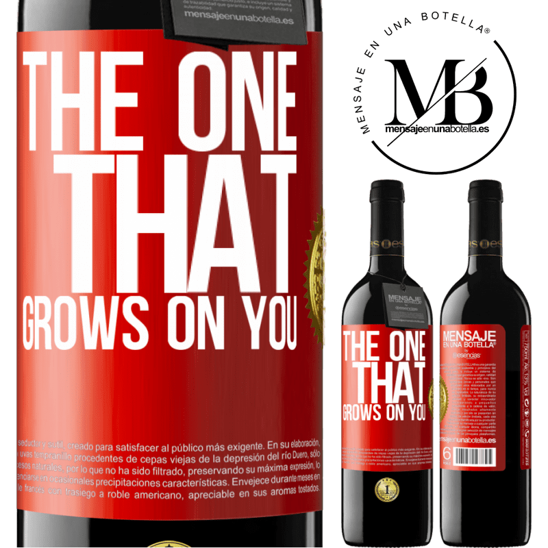 24,95 € Free Shipping | Red Wine RED Edition Crianza 6 Months The one that grows on you Red Label. Customizable label Aging in oak barrels 6 Months Harvest 2019 Tempranillo