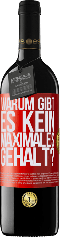 «warum gibt es kein maximales Gehalt?» RED Ausgabe MBE Reserve