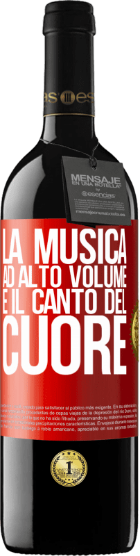 «La musica ad alto volume e il canto del cuore» Edizione RED MBE Riserva