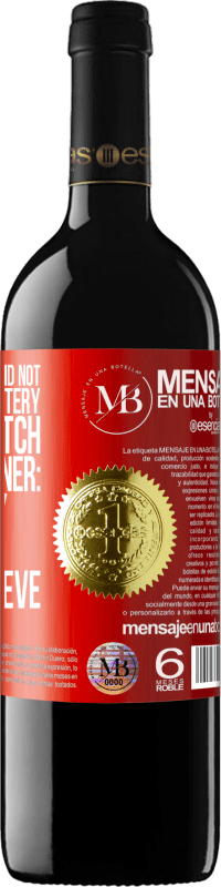 «The kilos that we did not catch in the lottery, we will catch them at dinner: Happy Christmas Eve» RED Edition MBE Reserve