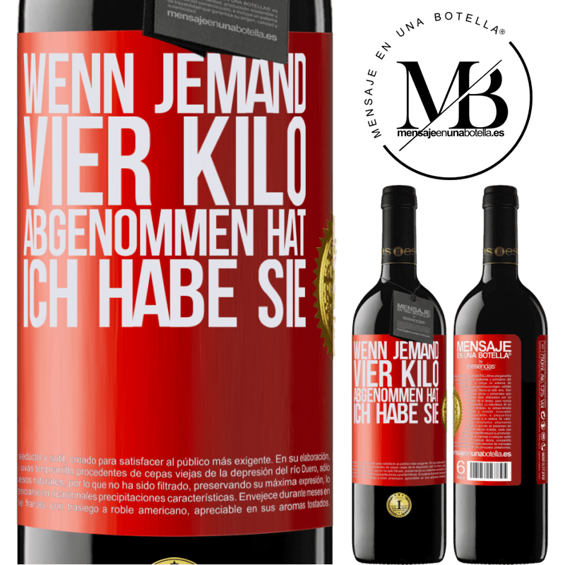 39,95 € Kostenloser Versand | Rotwein RED Ausgabe MBE Reserve Wenn jemand vier Kilo abgenommen hat, ich habe sie Rote Markierung. Anpassbares Etikett Reserve 12 Monate Ernte 2014 Tempranillo