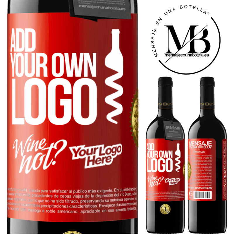 24,95 € Free Shipping | Red Wine RED Edition Crianza 6 Months Add your own logo Red Label. Customizable label Aging in oak barrels 6 Months Harvest 2019 Tempranillo