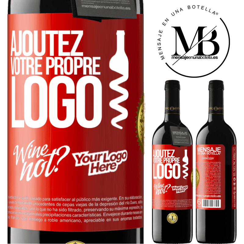 39,95 € Envoi gratuit | Vin rouge Édition RED MBE Réserve Ajoutez votre propre logo Étiquette Rouge. Étiquette personnalisable Réserve 12 Mois Récolte 2015 Tempranillo