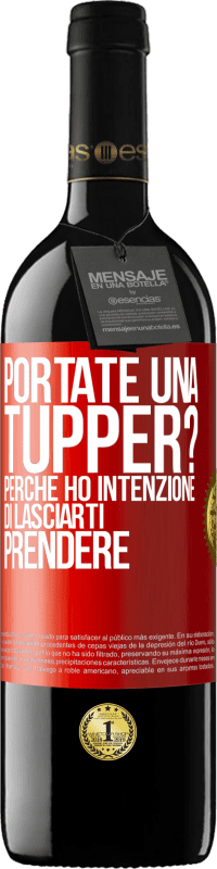 Spedizione Gratuita | Vino rosso Edizione RED MBE Riserva Portate una tupper? Perché ho intenzione di lasciarti prendere Etichetta Rossa. Etichetta personalizzabile Riserva 12 Mesi Raccogliere 2014 Tempranillo