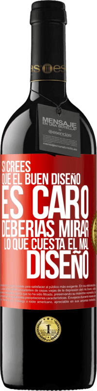 «Si crees que el buen diseño es caro, deberías mirar lo que cuesta el mal diseño» Edición RED MBE Reserva